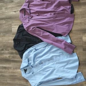 Limited and VS dress shirts.